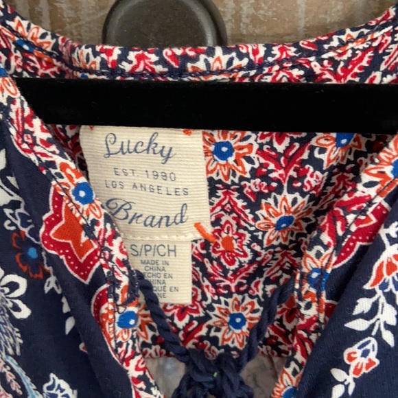 NWOT Lucky Brand boho shift dress - Picture 2 of 5